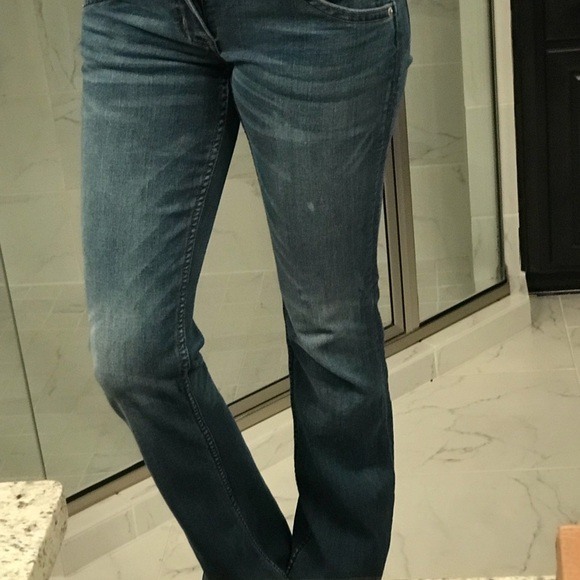 NWT HUDSON stretch bootcut Jeans from SAKS - Picture 7 of 8